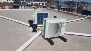 buiten unit voor airco 